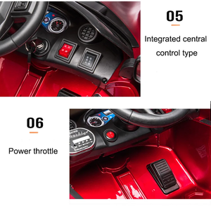 Voiture électrique pour enfant unisexe 12V à batterie, 4 roues, double portière, jouet à conduire avec télécommande, design en plastique pour garçons - Product Image 6