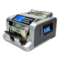Compteuse de Billets Portable, Compteur de Billets PKR EUR UVMG, Compteuse de Caissier, Comptage Mixte de Billets, Détecteur de Faux Billets