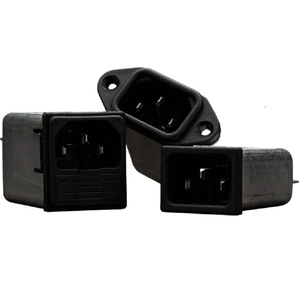 British Bulgin Electrical Connectors Round Male Female ABS Housing Industrial Use - Product Image 2