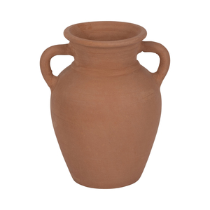 Vaso in Terracotta con Manici 12 Pollici, Elegante Decorazione per Soggiorno, Camera da Letto, Ufficio - Product Image 1