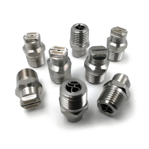 1/4'' 1/8" Lechler Stainless Steel MEG Flat Fan Nozzle High Impact Water 304SS Meg 1/4 1504 Jet Spray Nozzle - Product Image 3