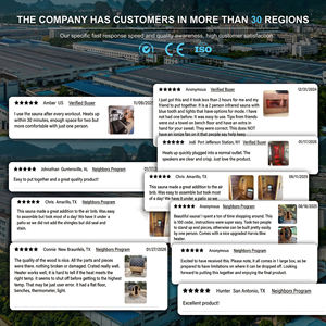 Sauna Exterior Moderna de Madera Premium para 3-4 Personas, con Techo Acrílico Impermeable, Estufa Harvia, Luz LED y Energía Solar - Product Image 5