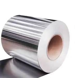 Koil aluminium dengan ketebalan dan lebar yang disesuaikan 1050 1100 6061 6065 0.3mm 0.6mm 0.8mm ketebalan koil aluminium