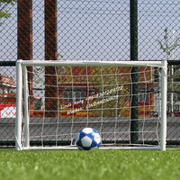 Buts de football mobiles en aluminium de 5 A côté but de football portable terrain de football but de football Cage de football terrains de football en plein air