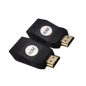 原厂价格HDMI至RJ45网络转换器分离器中继器HDMI信号扩展器5e Cat 6 1080P