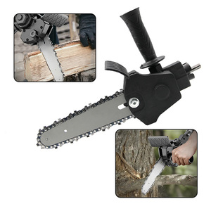 Li Pu <b>Mini</b> Chainsaw 4 In Electric <b>Drill</b> Adapter For Logging And Garden Use Carbon Steel - Product Image 1