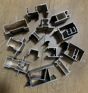 Aluminium <span class=keywords><strong>profile</strong></span> Abschnitte zur Herstellung von Fenstern und <span class=keywords><strong>T</strong></span>üren aus der Aluminium fabrik - Product Image 1