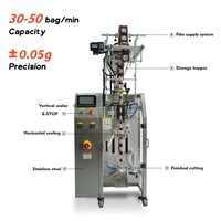 Machine de remplissage automatique de sachets de café instantané 3 en 1, haute précision, avec remplisseur à vis sans fin VFFS