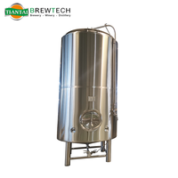 Réservoir de bière isobare sanitaire SUS304 de 12000 L pour brasserie commerciale, stockage de bière prête à l'emploi