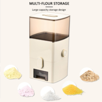 6L Grande Capacité Cuisine Conteneur Seau Étanche À L'humidité Boîte De Riz Résistant Aux Insectes Poubelle À Riz Hermétique Conteneur De Stockage De Farine