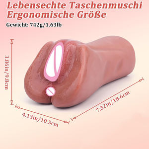 リアル膣プッシータイトなアヌス男性オナニー大人セックスおもちゃ人工膣ソフトオナニーカップエロチック性玩具 - Product Image 4