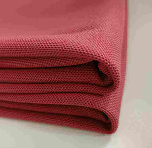 Tissu piqué en polyester et élasthanne de haute qualité, maille <span class=keywords><strong>nid</strong></span> <span class=keywords><strong>d</strong></span>'<span class=keywords><strong>abeille</strong></span> tricotée, <span class=keywords><strong>textile</strong></span> pour polos, vêtements de sport, séchage rapide, respirant, teint - Product Image 3