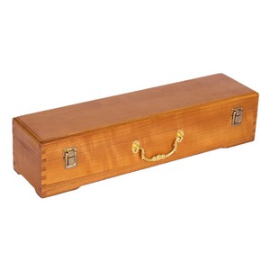 Caja de Madera Maciza para Caligrafía y Pintura, Rectangular, de Madera de Alcanfor, con Forro de Terciopelo, para Guardar Pergaminos y Obras de Arte - Product Image 3