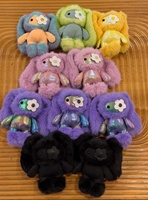 100% Authentique CJ Hendry Juju World Exclusive Iridescent Plush Blind Box Tin Pack Limited Collectible Toy