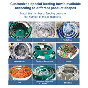 Máquina Contadora y Empaquetadora de Tornillos, Tuercas, Arandelas, Fijaciones y Piezas de Ferretería, Automática, Electrónica, con Plato Vibratorio - Product Image 4