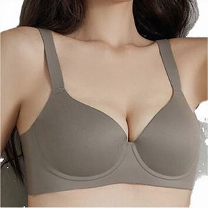Bralette sin Varillas para Mujeres Adolescentes, Talla Grande, con Efecto Push-Up, Sólido, Delgado, Sin Costuras, Copas Completas, Estilo Bañador, Suave y Cómodo - Product Image 3