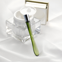 Cuillère à spatule cosmétique OEM Crème pour le visage en métal Petite cuillère à spatule mini shilajit en acier inoxydable