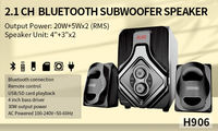 Altavoces de Computadora de 2.1 Canales con Subwoofer para PC, Escritorio, Portátil, Altavoz Multimedia con Cable y Control Remoto