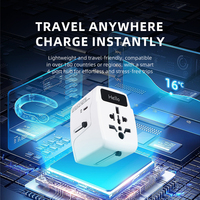 Foxcan personnalisable 20W GaN PD AC chargeur Logo éclairé adaptateur de voyage 2 USB-C 2 USB-A ignifuge pour écouteurs Europe universel