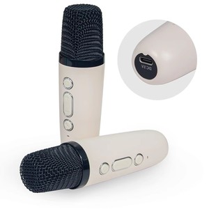 K12 Không Dây Có Thể Sạc Lại Xách Tay <span class=keywords><strong>Mini</strong></span> Với Micro Và RGB Đèn Cho Trẻ Em Của Loa Karaoke - Product Image 5