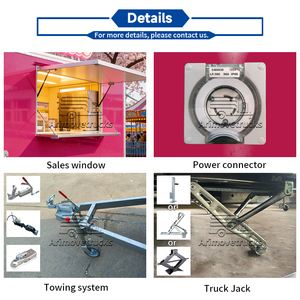 Nuevo Diseño de Camiones de Comida de Moda: Doner Kebab, Hamburguesas, Tacos, Pollo Frito, Papas al Horno, Camión de Comida con Cocina Completa Que Puedo Conducir - Product Image 5
