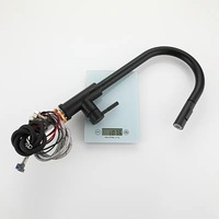 Haute qualité capteur évier chaud froid tirer vers le bas robinet de cuisine intelligent automatique sans contact 304 acier inoxydable gourmet mitigeurs