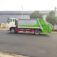 Camion Compacteur de Déchets Howo 14CBM à Prix d'Usine, Véhicule de Collecte Arrière Personnalisé, Transmission Manuelle, Moteur Diesel, Boîte de Vitesses