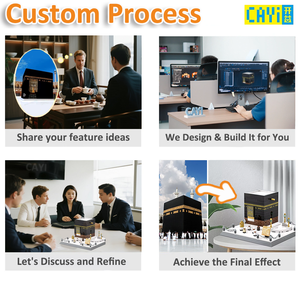 CAYI 맞춤형 블록 디자인 MOC 맞춤형 피규어 할로윈 DIY 블록 장난감 세트 OEM & ODM 서비스 맞춤형 선물 세트 - Product Image 4