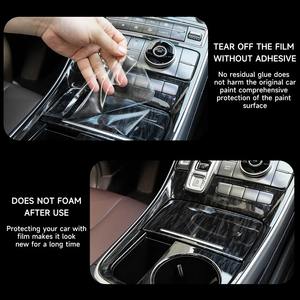 Pour citroën <span class=keywords><strong>C5</strong></span> <span class=keywords><strong>Aircross</strong></span> 2025 2026 PPF Film de Protection accessoires intérieur Transparent TPU Navigation panneau de vitesse Console centrale - Product Image 6