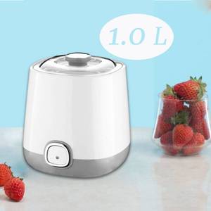 Thiết bị nhà bếp xách tay điện tự động 1.0L Mini sữa chua tự làm công cụ nhựa container sữa chua <span class=keywords><strong>Maker</strong></span> - Product Image 2