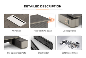 Bureau De Travail Muebles De Oficina Ceoデスクワークデスクテーブルクラシックミニアンティークディレクターワークデスク - Product Image 2