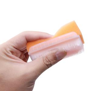 Oem 6 gói Nail tay làm sạch miếng bọt biển khô chà, Tự kỷ cảm giác trị liệu bàn chải - Product Image 2