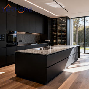 <span class=keywords><strong>Table</strong></span> d'îlot de cuisine intelligente moderne YIERHOME |   Centre de loisirs multifonctionnel pour cuisine de luxe - Ensemble de - Product Image 2