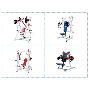 2023 Lujoso GymFitness Body Building Equipo de entrenamiento Placa cargada Iso-Lateral Decline Chest Press Machine - Product Image 3