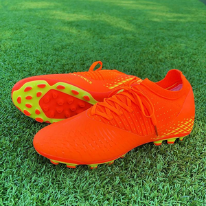 Factory Outlet Professional Soccer Cleats Knit Woven Exterior Durable TPU Sole Firm Ground <b>Boots</b> Men Club <b>Spring</b> Autumn - Product Image 4