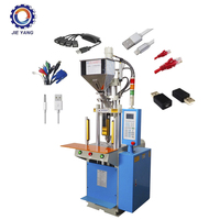 Machine d'injection verticale pour le moulage, petite machine pour câbles USB, mini-machines, injecteur de moulage, machine en plastique de bureau