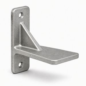 Pièces détachées de tracteur : Support d'escalier en aluminium moulé sous pression en forme de L pour structure de jeu d'extérieur - Product Image 1