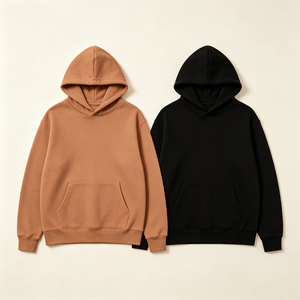 Sweat-shirt à capuche pour homme, personnalisable, haute qualité, blanc, OEM pour logo de marque, fourniture en gros sur mesure - Product Image 1
