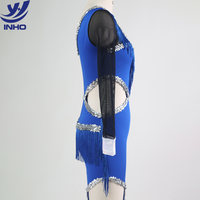Tenues de majorettes de carnaval imprimées en spandex pour adolescentes, robes de majorettes pour festivals, fêtes, Mardi Gras, bals masqués et spectacles