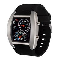 Jam Tangan Digital LED Unisex 2025 Terbaru, Casing Baja Anti Karat, Tali Silikon, Bentuk Persegi, untuk Wanita Pria, Jam Tangan Elektronik Sport
