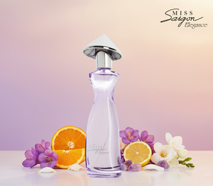 Parfum féminin de luxe à usage quotidien, Eau de Parfum chypre, parfum vietnamien Miss Saigon Elegance - Améthyste (50 ml) en spray - Product Image 3