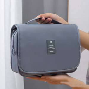 Recién llegado, colgador, bolsa de lavado para inodoro, bolsas de almacenamiento de belleza, estuche de maquillaje de viaje colgante para hombres y mujeres - Product Image 1