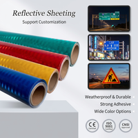 Film réfléchissant prismatique PET de qualité supérieure, imprimable, adhésif, pour découpe et signalétique – Meilleures ventes |   Fabricant d'usine