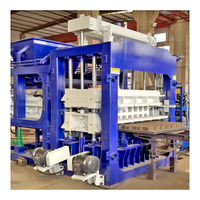 Presse hydraulique automatique complète HF QT15-15 pour la production de briques creuses en béton et de pavés