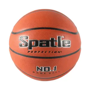 Laminierter Basketball mit benutzer definiertem Logo und PU PVC Offizielle Größe 7