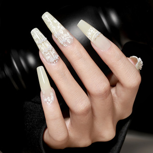 Plantilla de Acero Inoxidable de Alta Calidad para Estampado en Caliente de Uñas con Patrones de Mariposas, Encaje y Animales, Productos para Uñas - Product Image 5