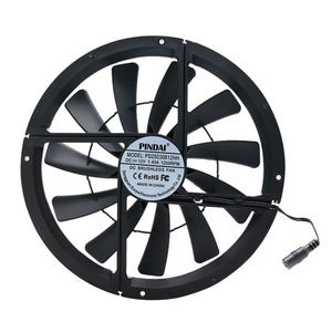 Ventilateur de refroidissement silencieux 12V pour cabine, châssis 25030, 25 cm, pour ventilation de rack, en plastique, Cooli - Product Image 1