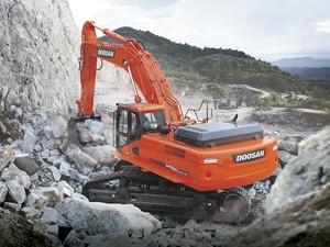 โรงงานจำหน่ายรถขุดไฮดรอลิก DX530LCA สำหรับงานหนัก รถตีนตะขาบสำหรับงานก่อสร้างและเคลื่อนย้ายดิน - Product Image 1