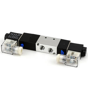 Válvula Solenoide de Doble Control Electromagnético 4V230/C/E/P, Tres Posiciones, Cinco Vías, para Gas, Compatible con OEM, Estructura de 12V/24V/220V - Product Image 2