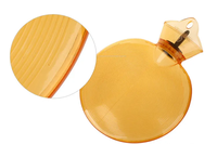 Mini bouteille d'eau chaude ronde en pvc transparent étanche